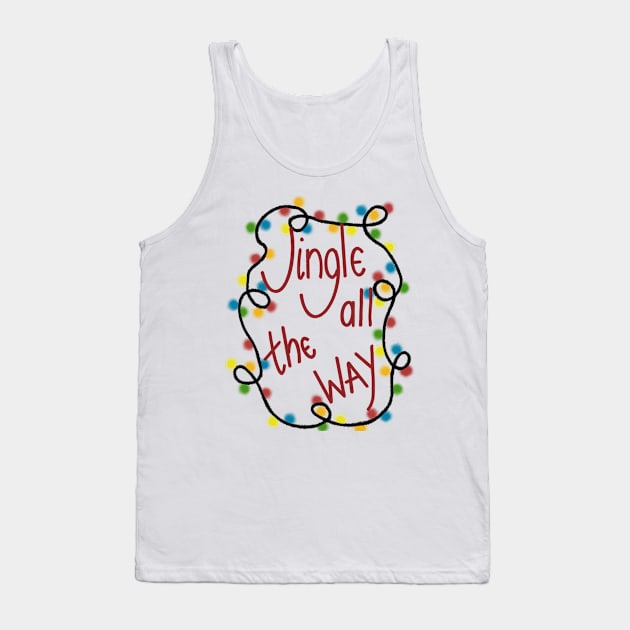 Jingle all the way Tank Top by LHaynes2020